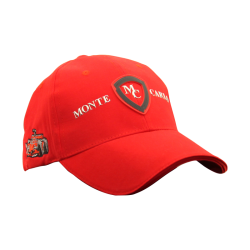 Casquette MONACO MONTE-CARLO Rouge