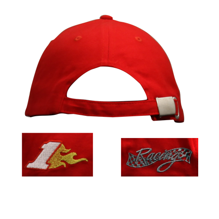 CAP RACING RED DETAILS