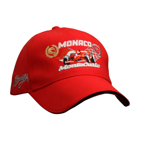 CAP RACING RED droite