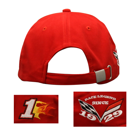 CAP WING LAURELS RED DETAILS