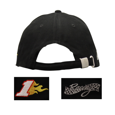 CAP RACING BLACK VUE ARRIERE