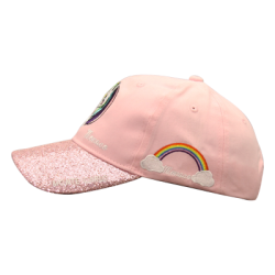 Casquette RAINBOW Tiffany détails vue gauche