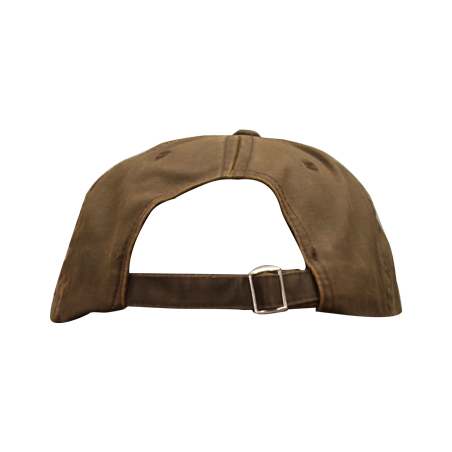 Casquette ROUND MC LEATHER BROWN vue arrière