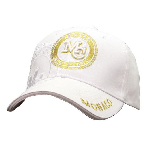 Casquette SHADOW White/Gold GAUCHE