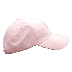 Casquette STAR Pink Bébé coté Droit