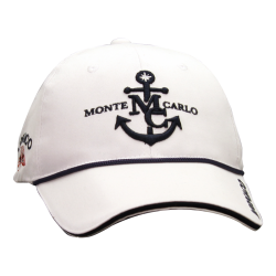 Casquette CAPTAIN White Droite