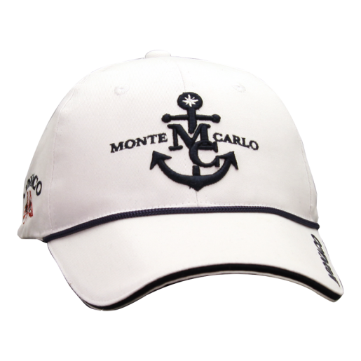 Casquette CAPTAIN White Droite