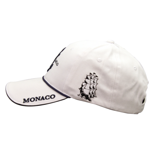 Casquette CAPTAIN White vue coté Gauche