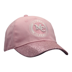 Casquette MC GLITTER Pink vue Droite