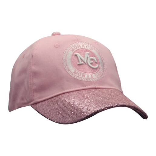 Casquette MC GLITTER Pink vue Droite