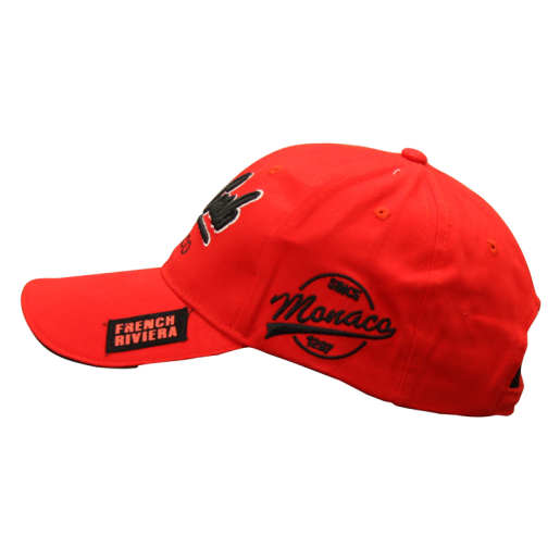 casquette homme rouge sport Monaco Monte-Carlo