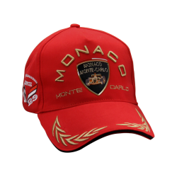 Casquette S LINE Rouge vue Droite